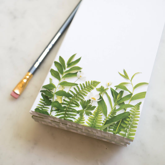 Bottle Branch - Notepad, Greenery with Ferns