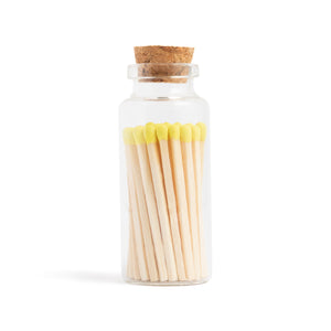 Enlighten the Occasion - Lemonade Matches in Medium Corked Vial