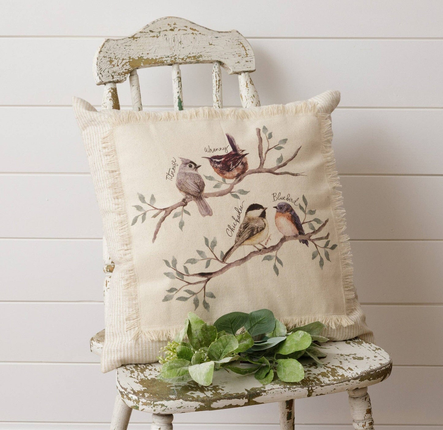 Audrey's - Pillow - Birds On Branch Patch (PC)