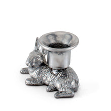 Load image into Gallery viewer, Arthur Court - Rabbit candle holders