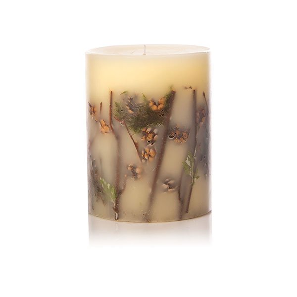Rosy Rings Forest Pillar Candle