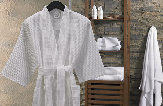 Cotton Waffle Robe