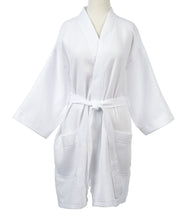 Load image into Gallery viewer, Cotton Waffle Robe